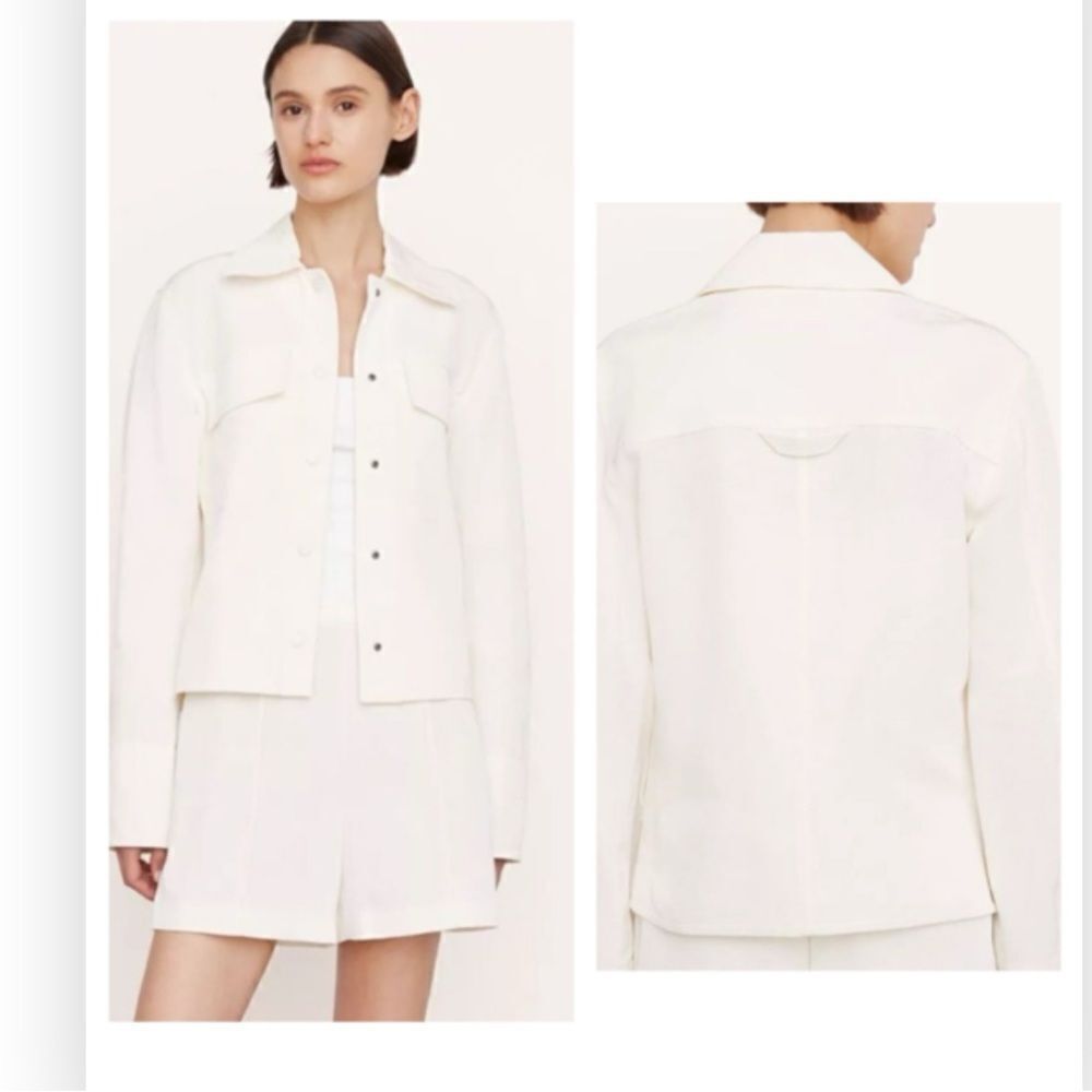 Vince Textured Shirt Jacket Style XS NWT $495